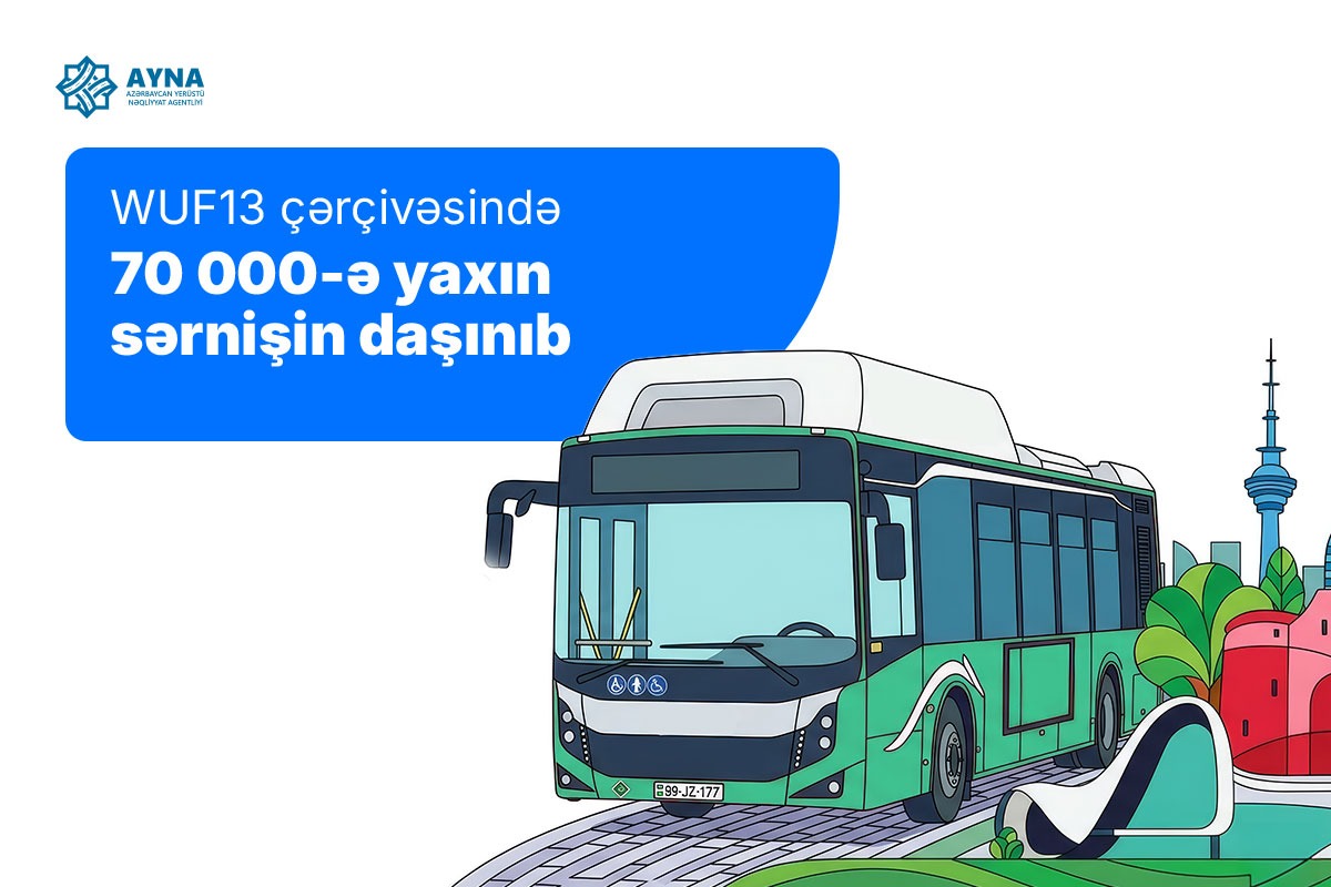 WUF13 çərçivəsində 70000-ə yaxın sərnişin daşınıb