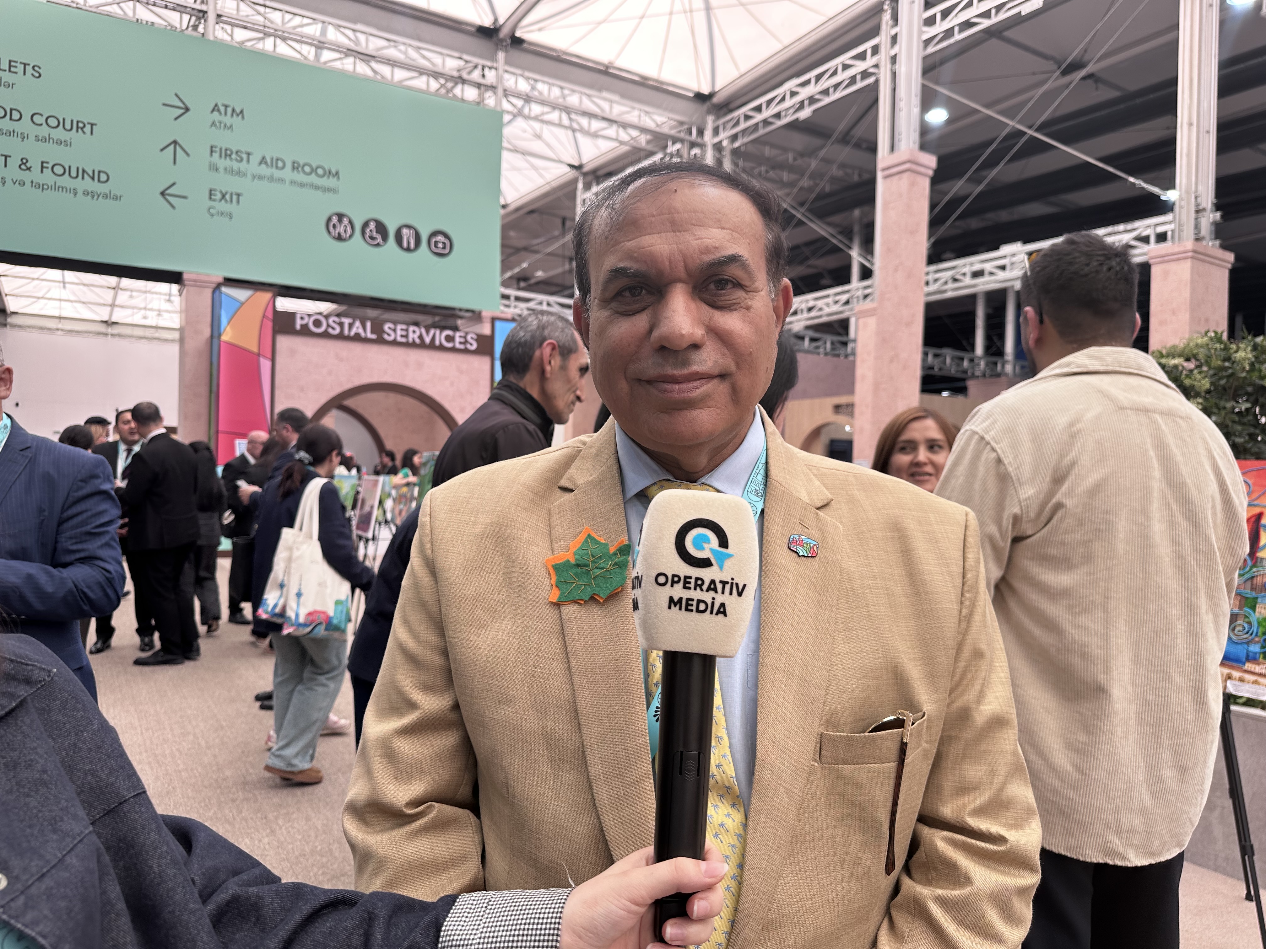 Pakistanlı QHT rəhbəri: "WUF13-dən gözləntimiz böyükdür”