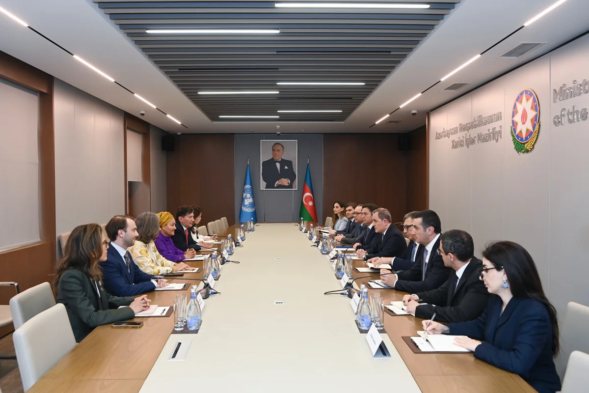 Azərbaycan ilə BMT arasında əməkdaşlığın perspektivləri müzakirə olunub