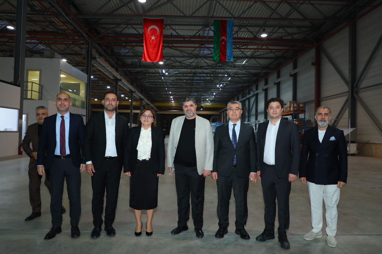 Qaziantep Bələdiyyə sədri Fatma Şahin Bakıda “Predo” fabrikini ziyarət edib