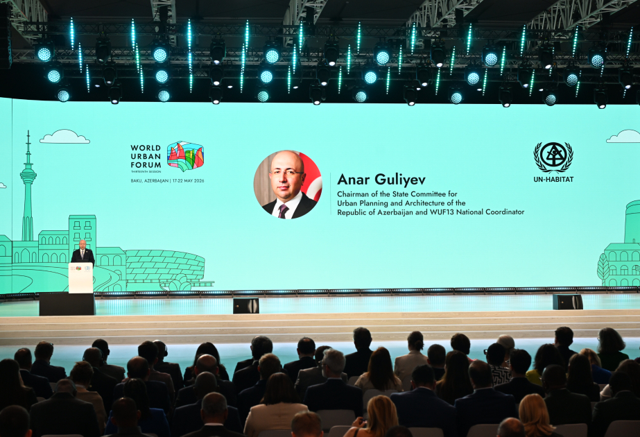 Anar Quliyev: "WUF13-ü 1000-dən çox media nümayəndəsi işıqlandırıb"