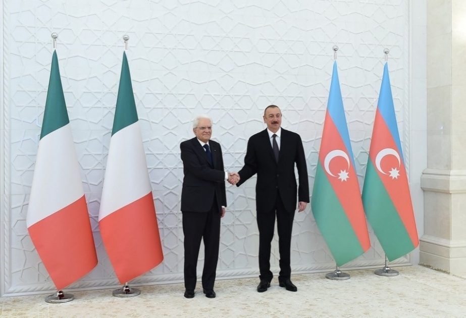 İtaliya Prezidenti İlham Əliyevi təbrik edib
