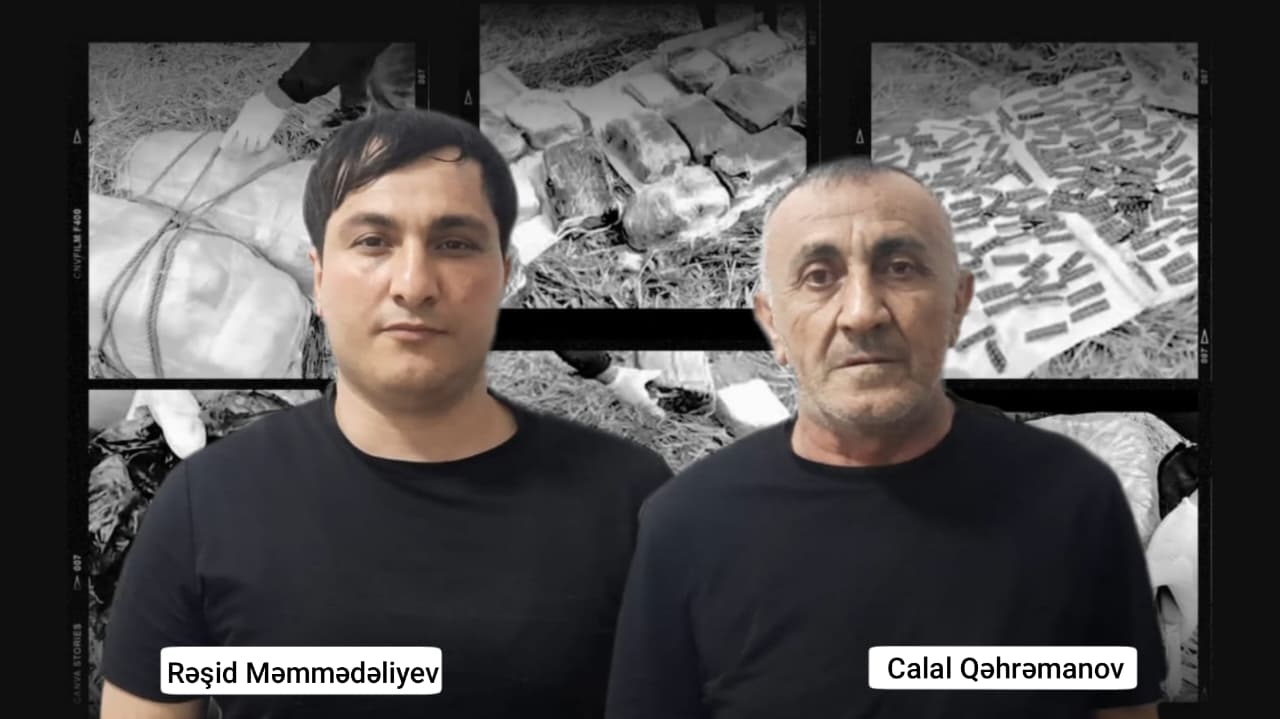 Paraplan vasitəsi ilə ölkəyə 47 kq narkotik gətirən şəxslər saxlanılıb