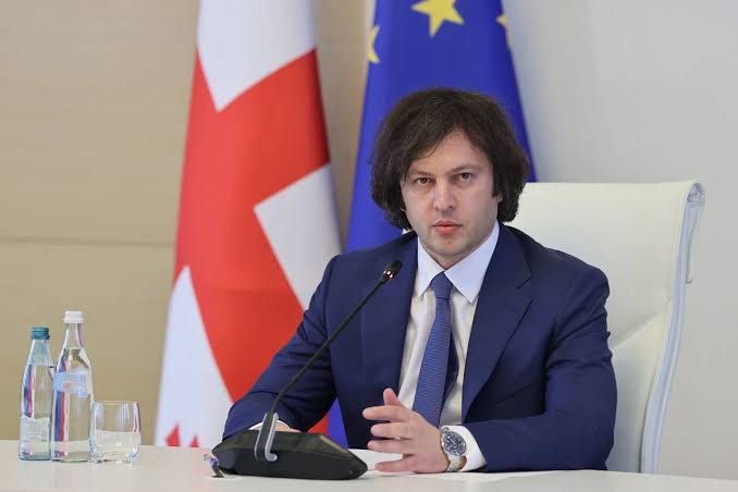 İrakli Kobaxidze Azərbaycan Prezidentini təbrik edib