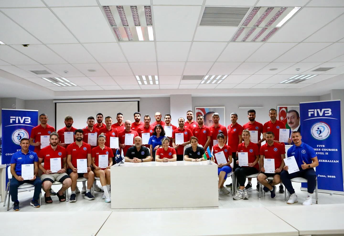 Bakıda voleybol məşqçiləri üçün beynəlxalq səviyyəli seminar keçirildi