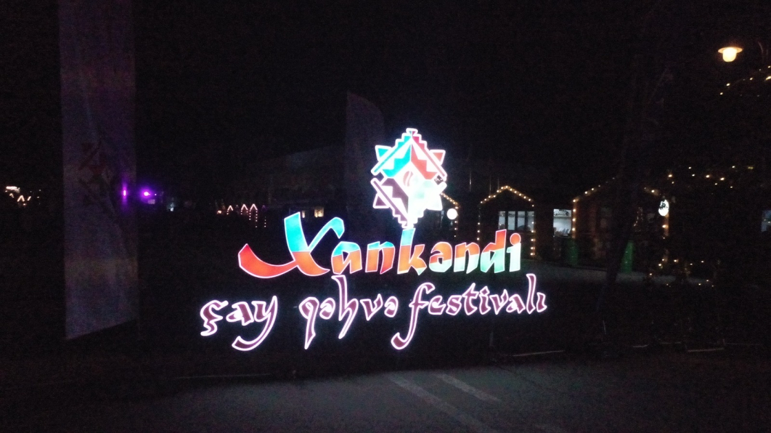 Xankəndidə keçirilən çay və qəhvə festivalı atəşfəşanlıqla başa çatıb