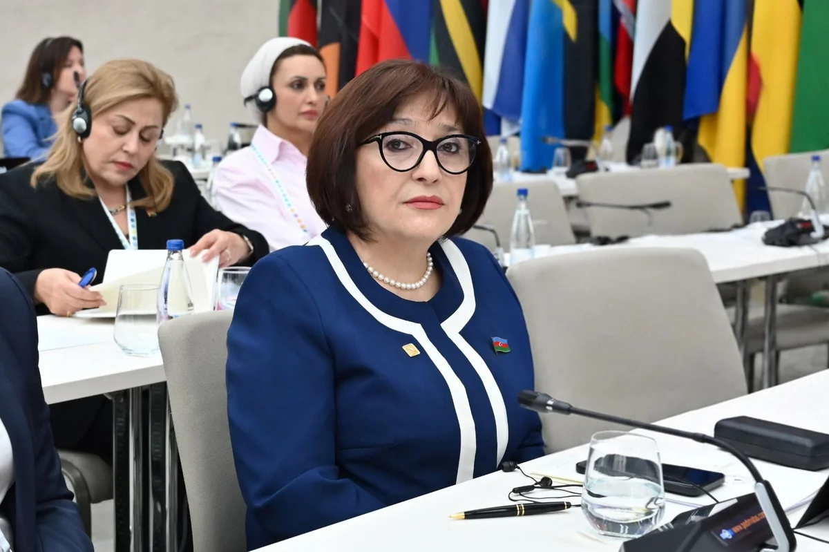Sahibə Qafarova Belqradda Azərbaycanda gender sahəsində əldə olunan nailiyyətlərdən danışıb