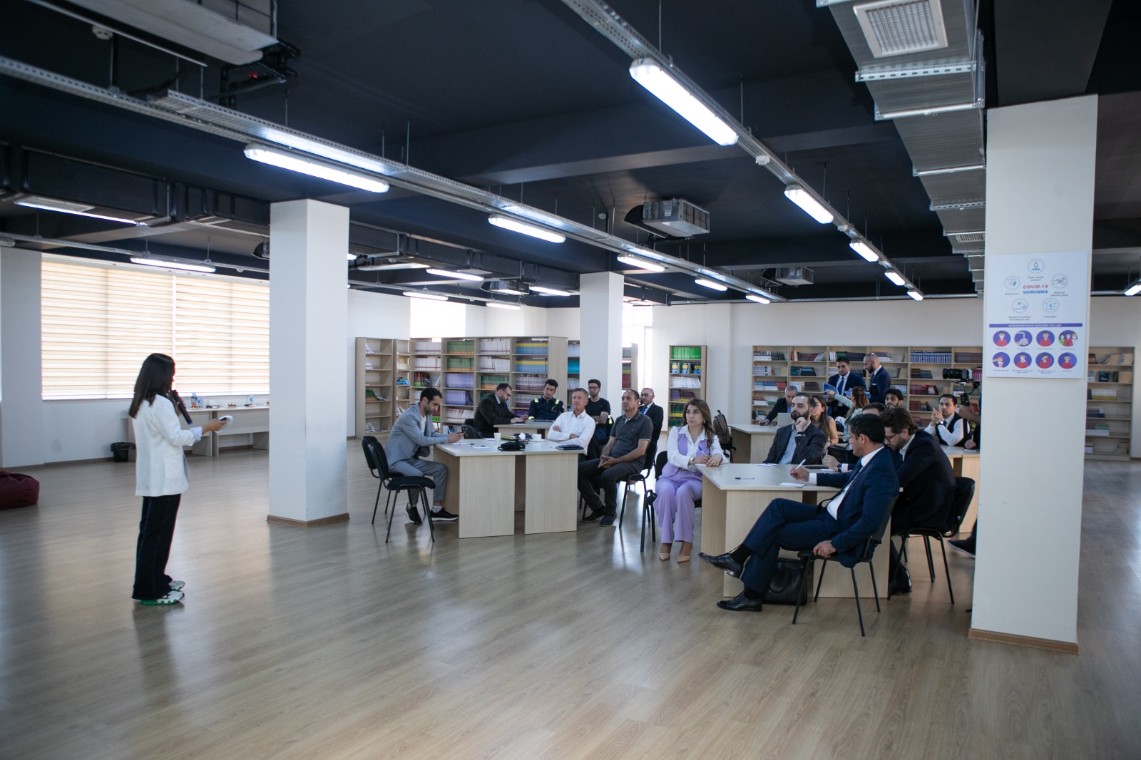 Sumqayıt Sənaye Parkında “Sənaye Klasterlərinə Keçid” təşəbbüsünə dair vörkşop keçirilib