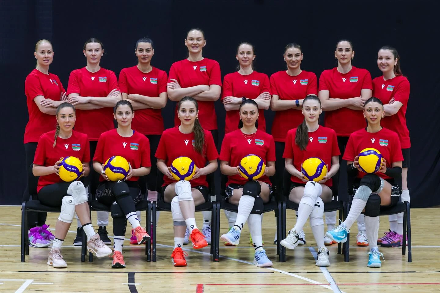 Qadın voleybolçulardan ibarət Azərbaycan millisi İsveç yığması ilə qarşılaşacaq 