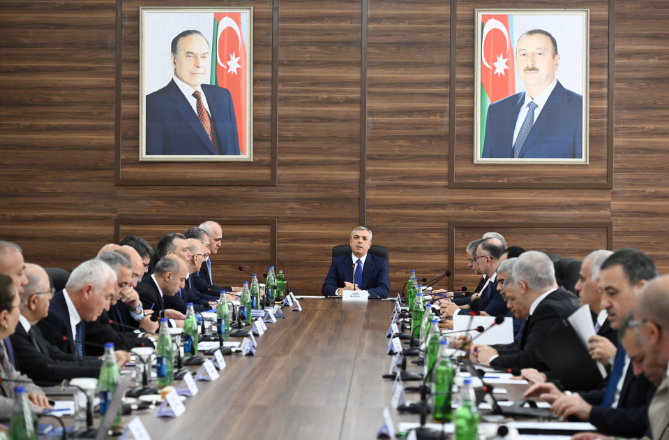 Əlaqələndirmə Qərargahının növbəti iclası Ağdərə şəhərində keçirilib
