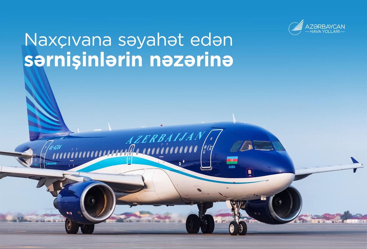 AZAL iyunun ilk yarısında Naxçıvan istiqamətində 47 mindən çox sərnişin daşıyıb