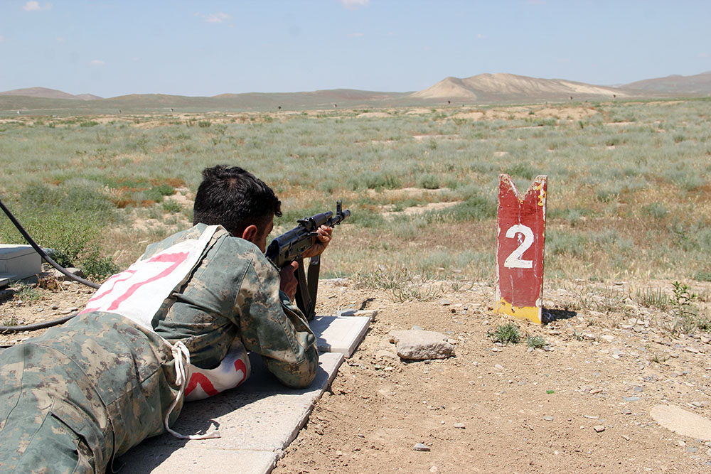 Azərbaycan Ordusunda hərbiləşdirilmiş kross üzrə birincilik keçirilib