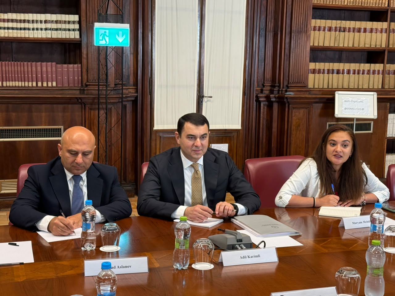Azərbaycan və İtaliya arasında mədəni əməkdaşlığın yeni istiqamətləri müzakirə olunub