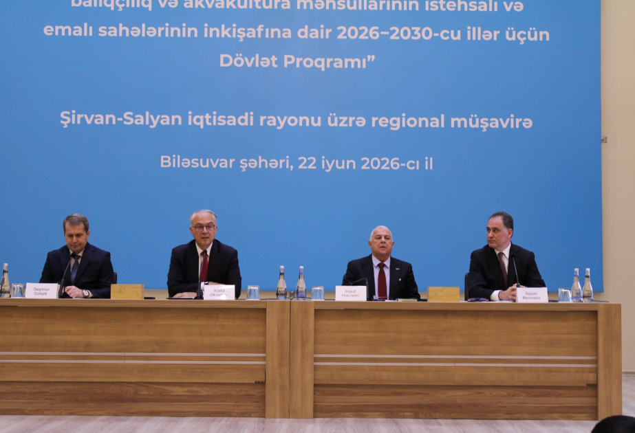 Biləsuvarda Dövlət Proqramına həsr olunmuş regional müşavirə işə başlayıb