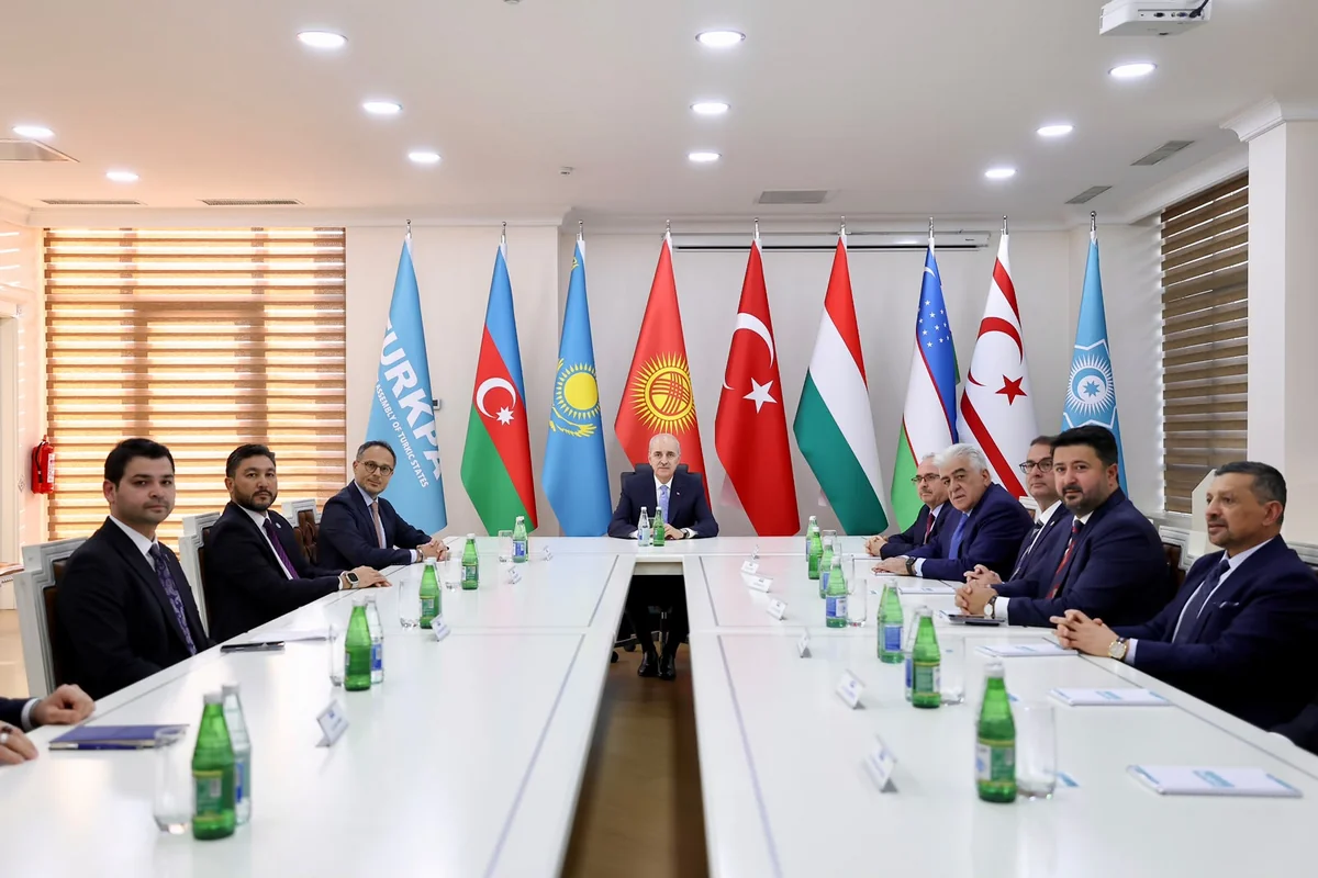 Numan Kurtulmuş TÜRKPA Beynəlxalq Katibliyini ziyarət edib - Fotolar