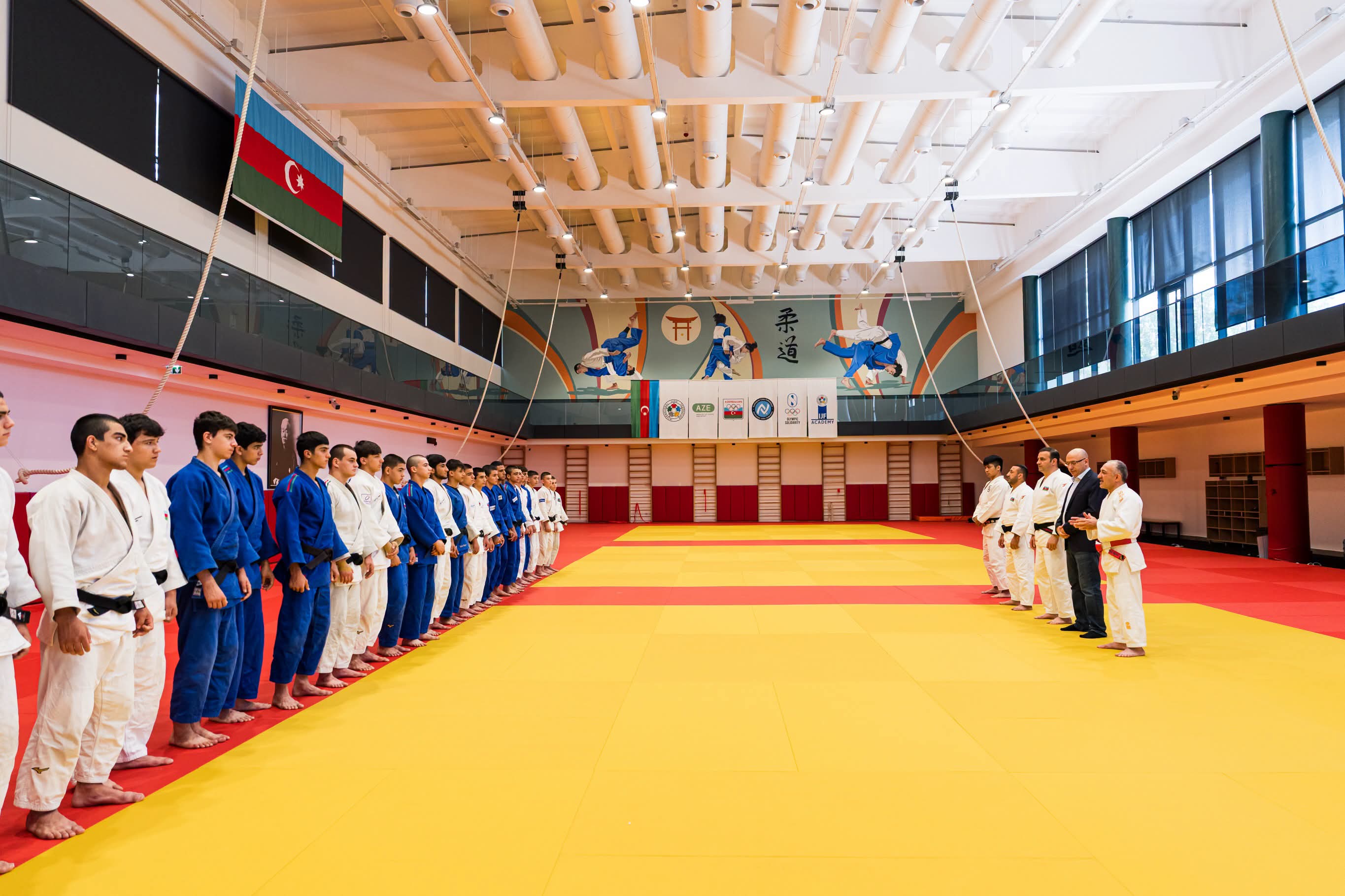ACF rəhbərliyi Avropa çempionatında iştirak edəcək yeniyetmə cüdoçularla görüş keçirib