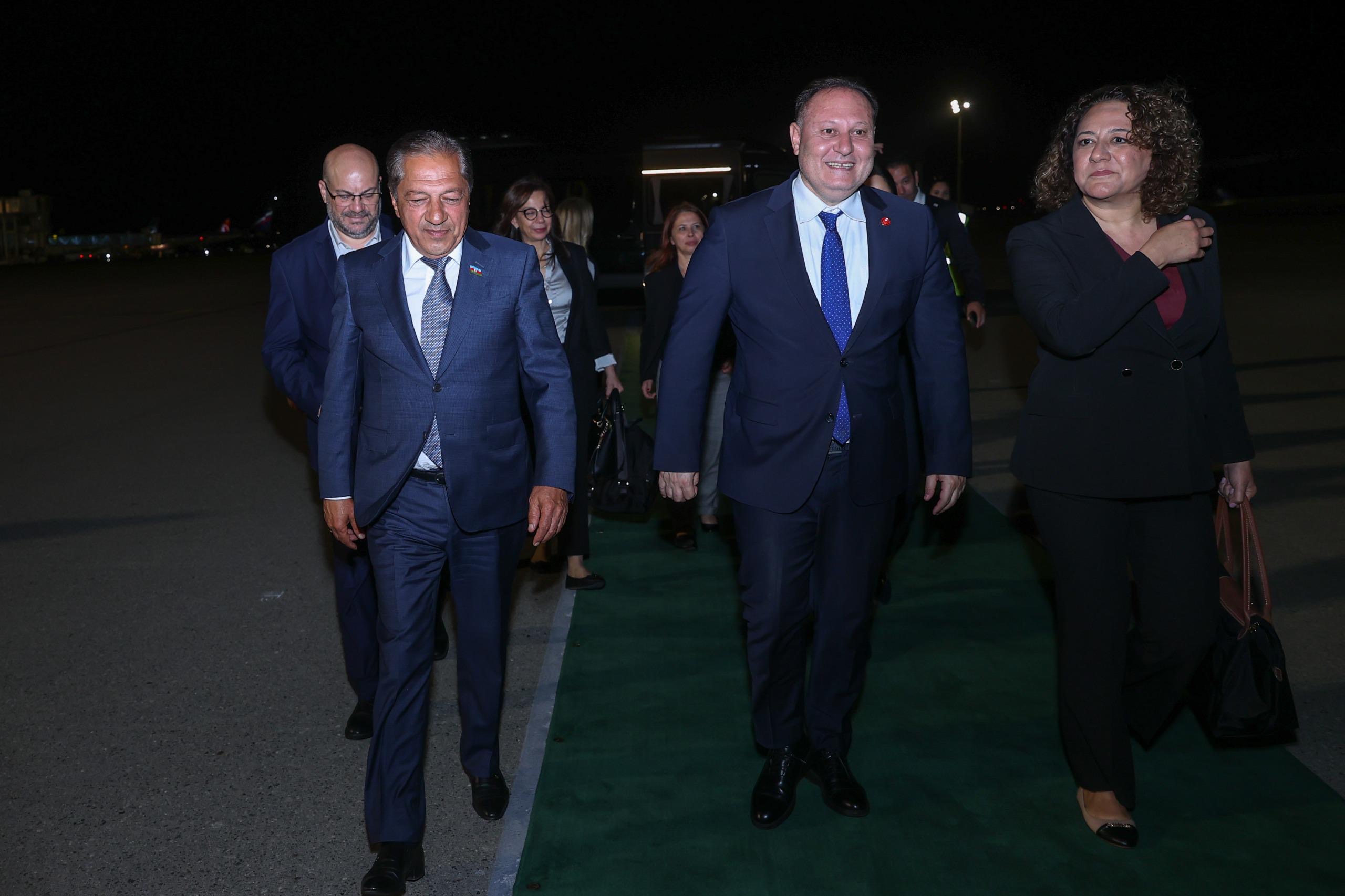 Ziya Öztürkler Azərbaycana işgüzar səfərə gəlib