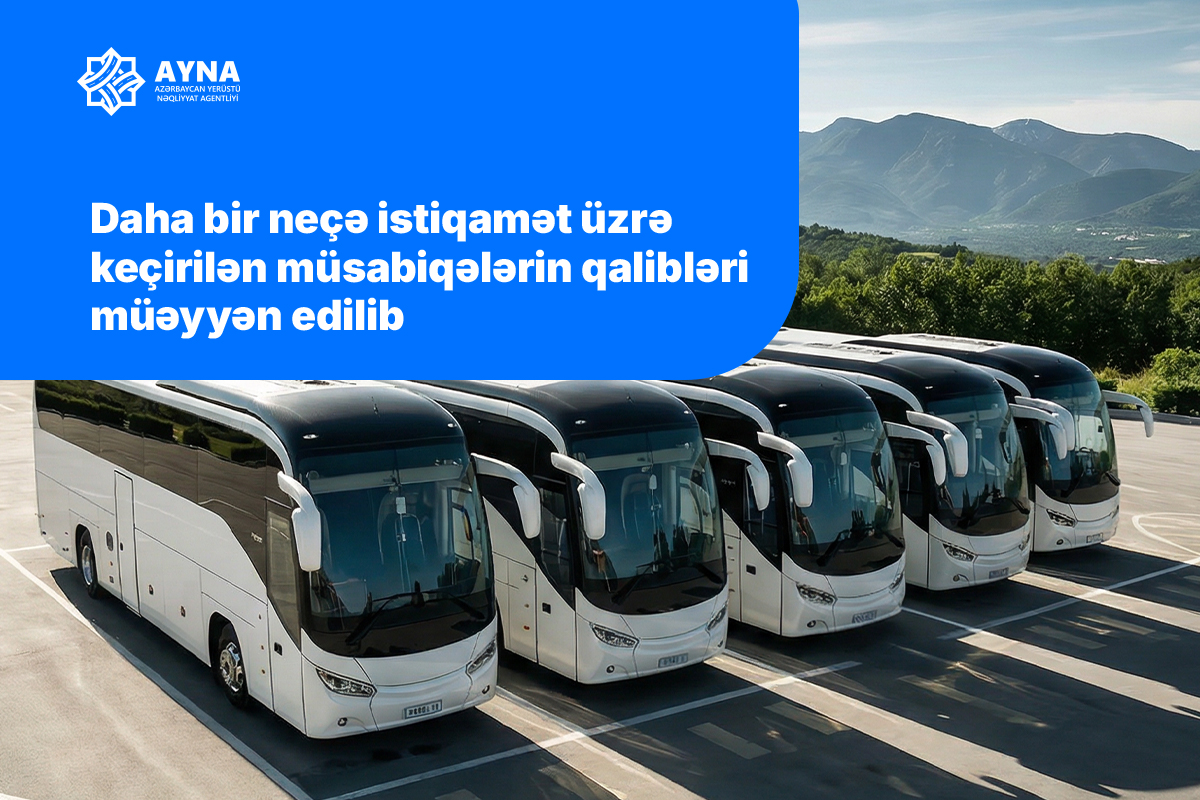 AYNA: Daha bir neçə istiqamət üzrə keçirilən müsabiqələrin qalibləri müəyyən edilib