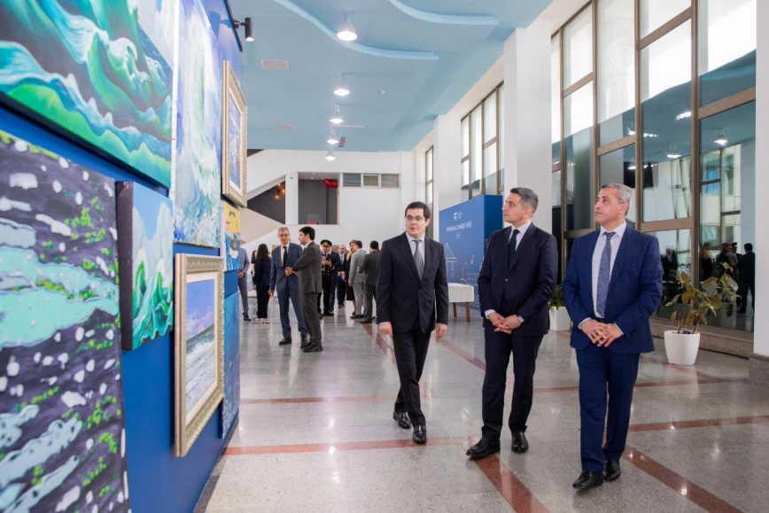 Bakı Dəniz Vağzalında Azərbaycan dənizçilərinin peşə bayramı münasibətilə tədbir keçirilib
