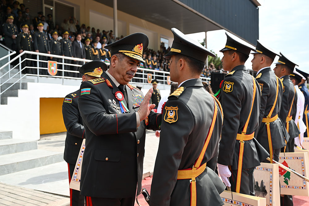 Heydər Əliyev adına Hərbi İnstitutda növbəti buraxılış mərasimi keçirilib