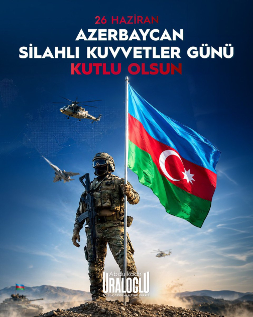 Türkiyə hökuməti və iqtidar partiyası Azərbaycan Silahlı Qüvvələrini təbrik edib - Fotolar