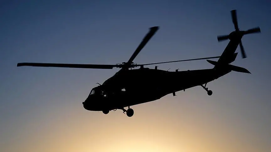 Səudiyyə Ərəbistanında helikopter qəza edib