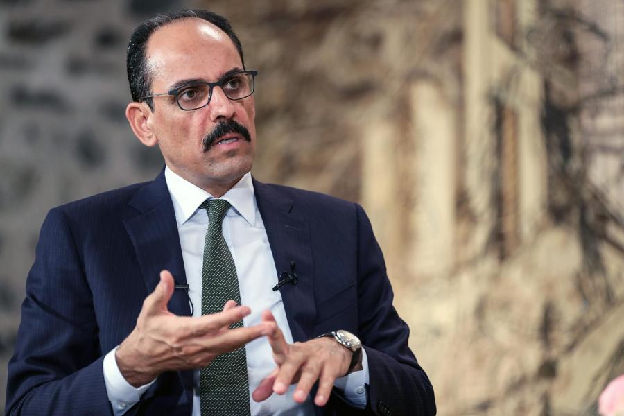 İbrahim Kalın HƏMAS liderləri ilə görüşüb