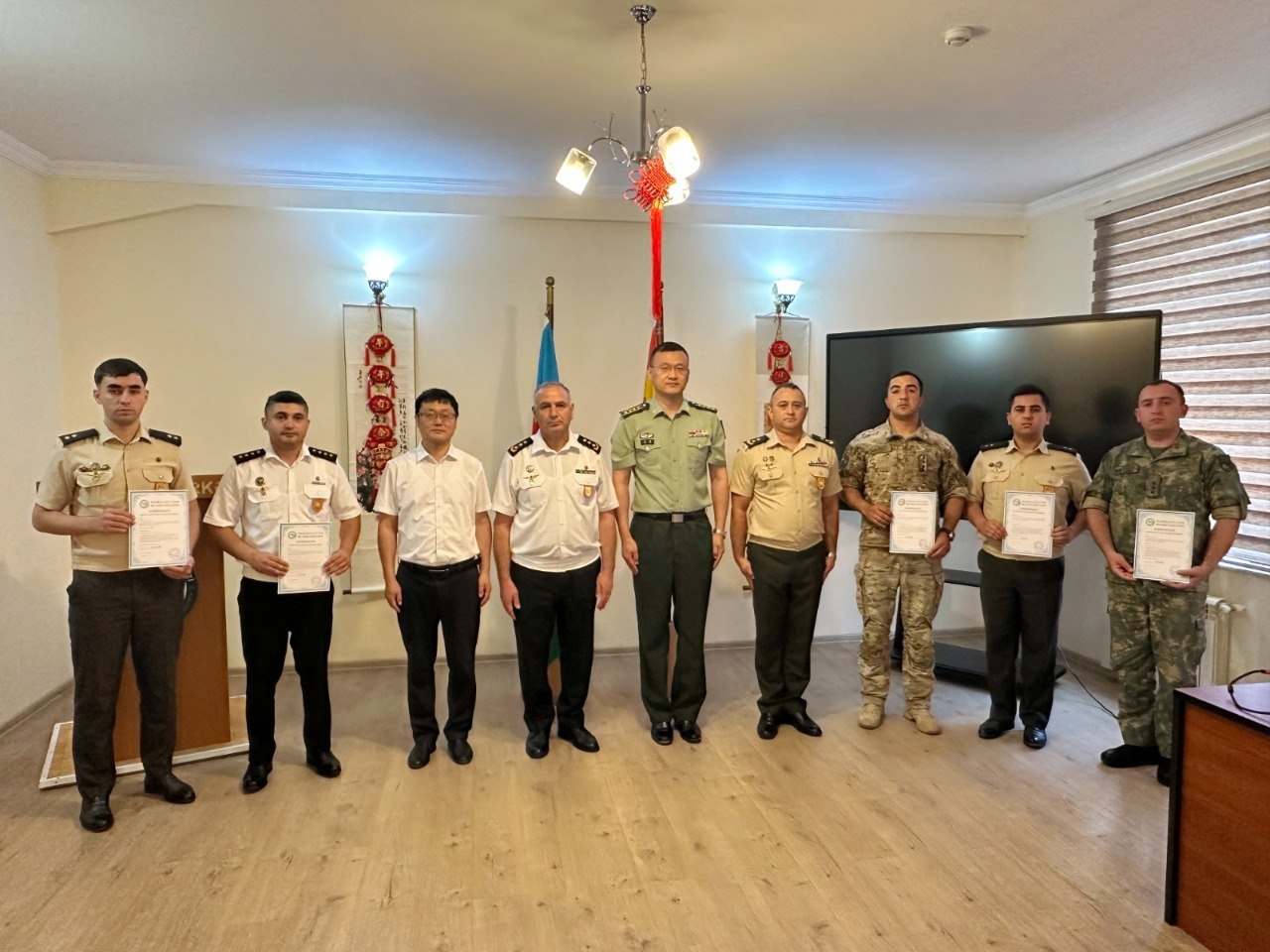 Çin dili kursunun buraxılış mərasimi keçirilib