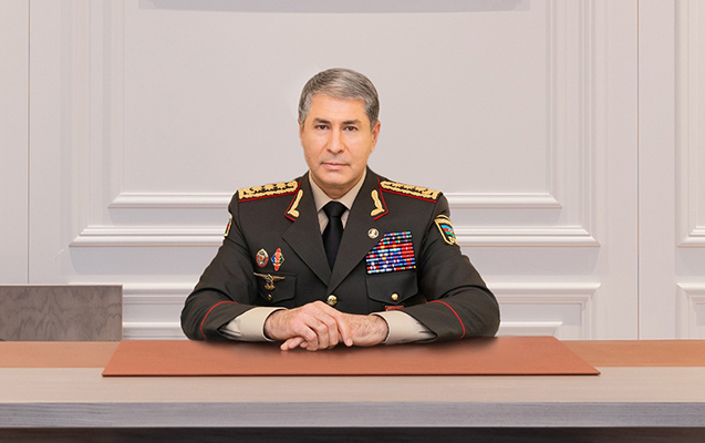Vilayət Eyvazov daxili işlər orqanlarının şəxsi heyətini Polis Günü münasibətilə təbrik edib