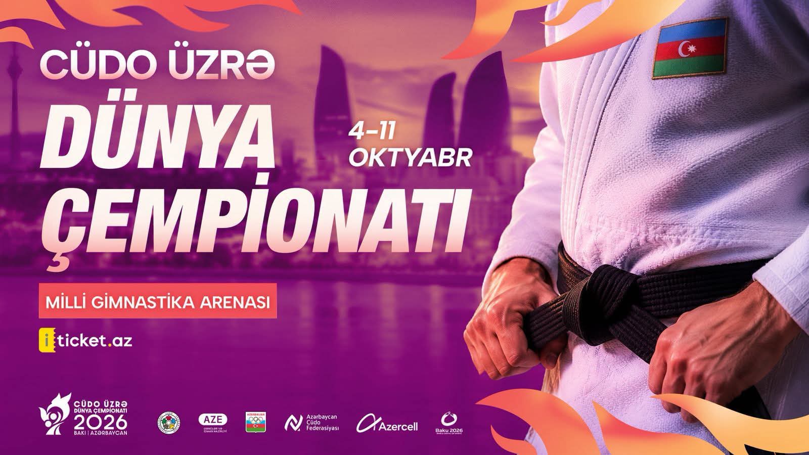 Bakıda keçiriləcək cüdo üzrə dünya çempionatının biletləri satışa çıxarılıb 