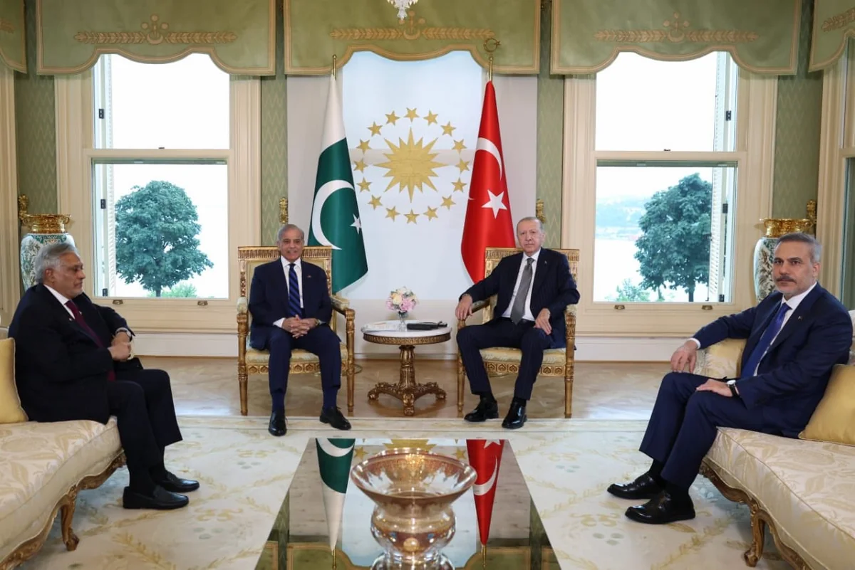 Şahbaz Şərif: Türkiyə ilə ticarət dövriyyəsini 5 milyard dollara çatdırmaq niyyətindəyik