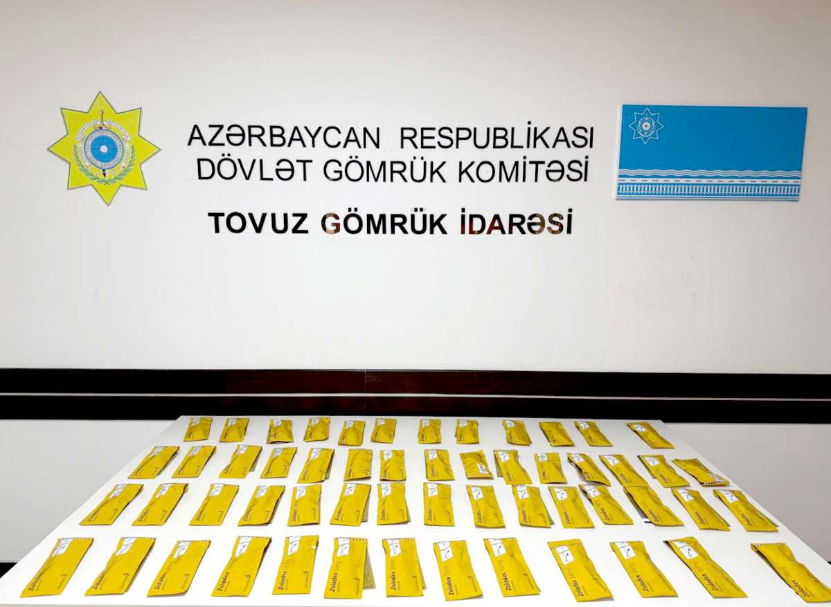 Dərman preparatlarının qanunsuz yolla ölkə ərazisinə gətirilməsinin qarşısı alınıb