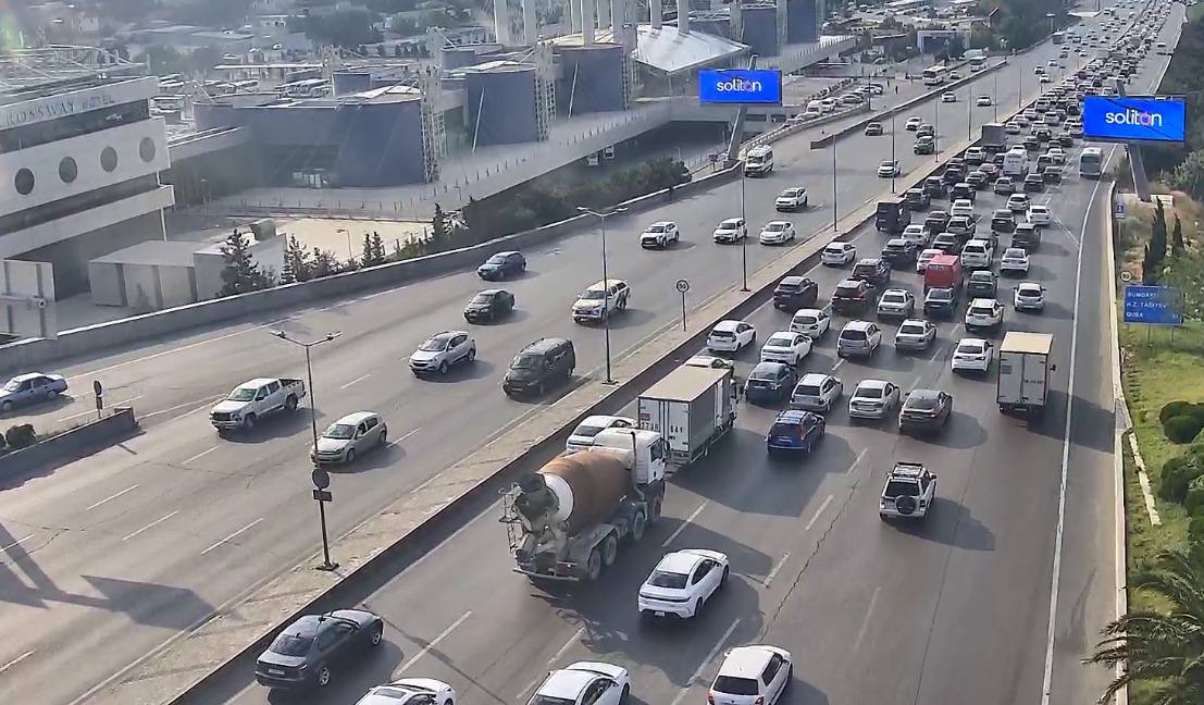 Bakıda hazırda sıxlıq müşahidə olunan yollar açıqlanıb