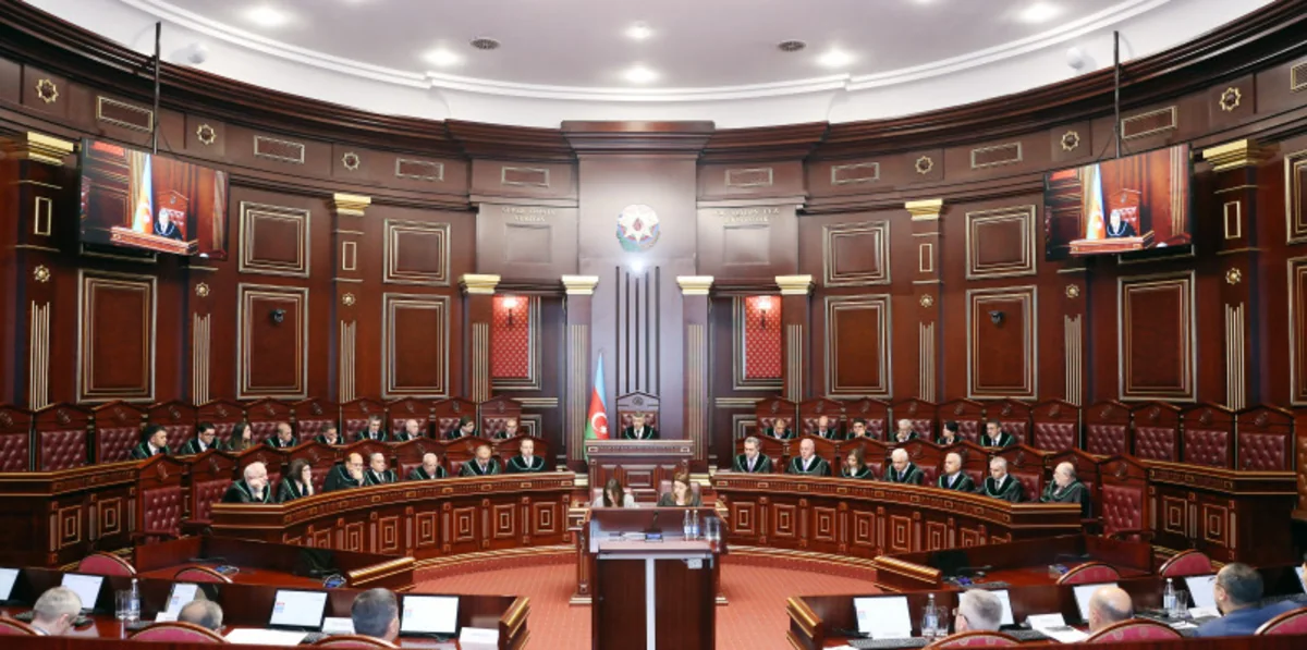 Ali Məhkəmənin Plenumunun iclası keçirilib
