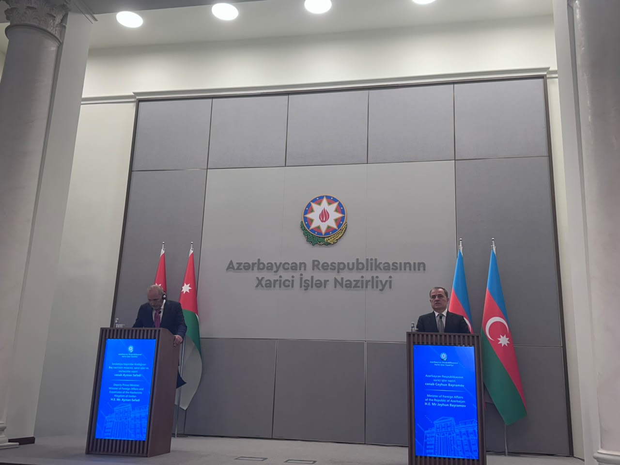 Azərbaycan və İordaniya arasında siyasi məsləhətləşmələr keçirilib