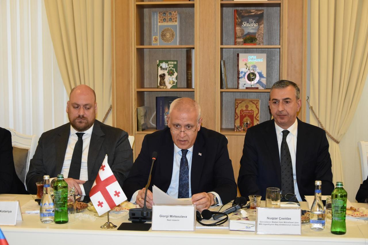 Azərbaycan və Gürcüstan mədəni əməkdaşlığın yeni istiqamətlərini müzakirə edib