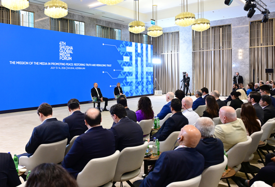 İlham Əliyev IV Şuşa Qlobal Media Forumu ilə bağlı paylaşım edib