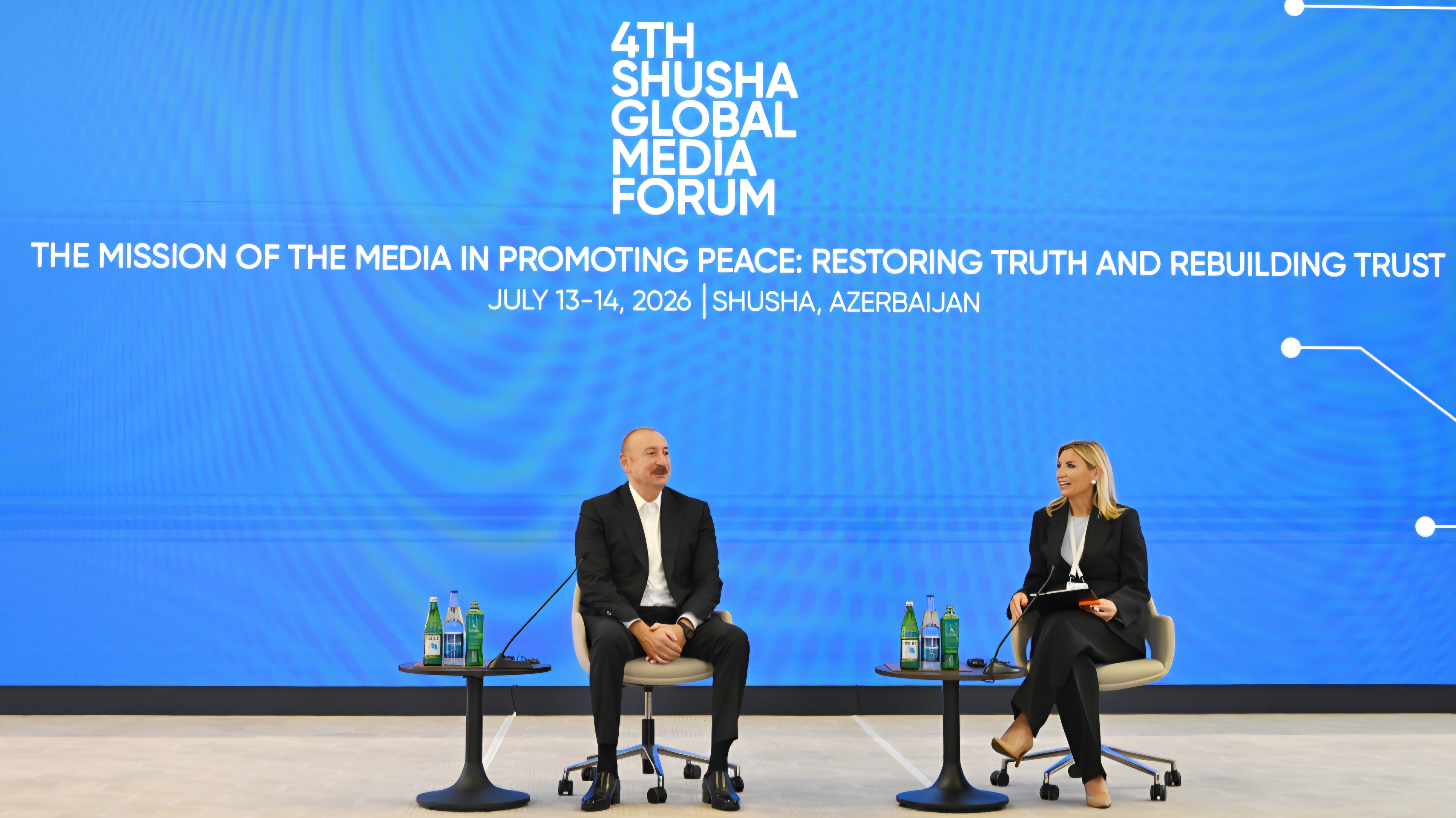 Prezident İlham Əliyev IV Şuşa Qlobal Media Forumunun açılışında iştirak edib - YENİLƏNİB 3