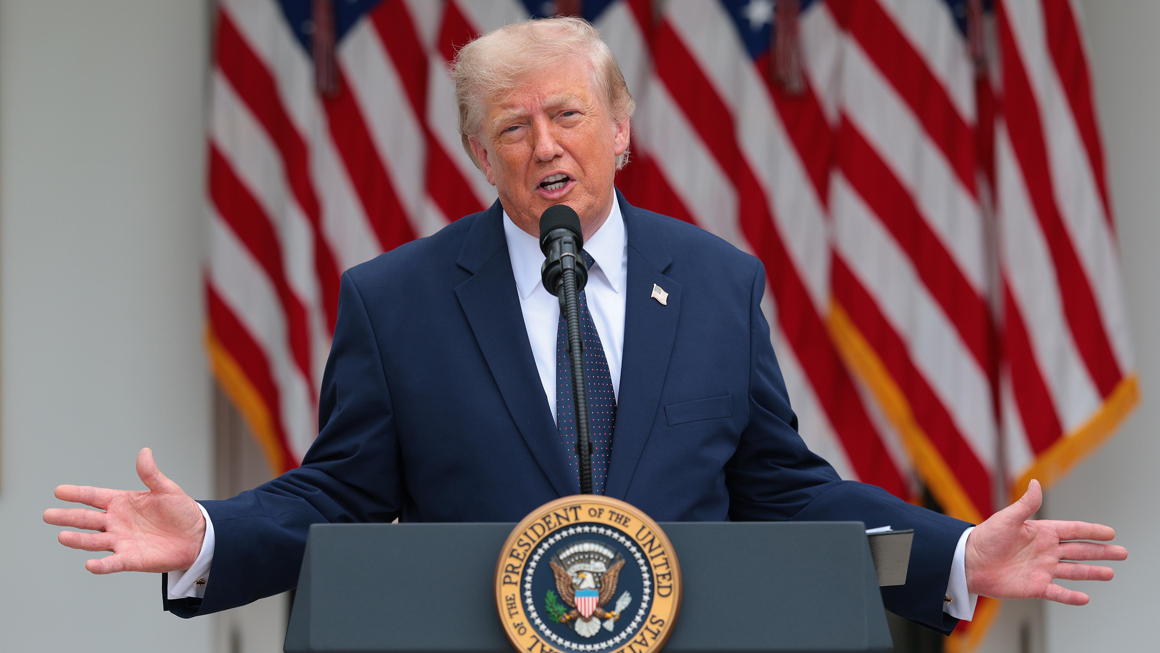 ABŞ Prezidenti Donald Tramp xalqa televiziya vasitəsilə müraciət edəcək