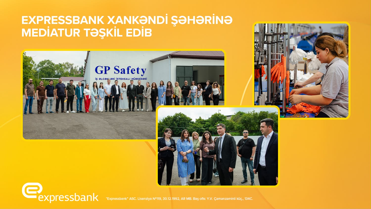 Expressbank Milli Mətbuat Günü münasibətilə Xankəndinə mediatur təşkil edib