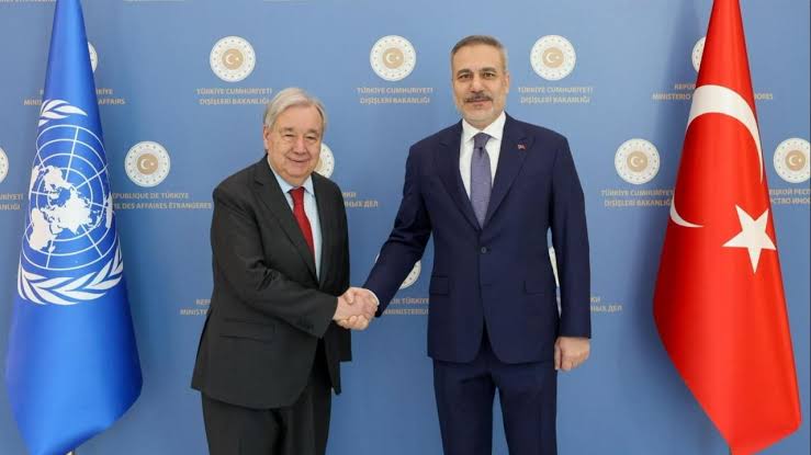 Hakan Fidan ilə Antonio Quterreş arasında telefon danışığı olub