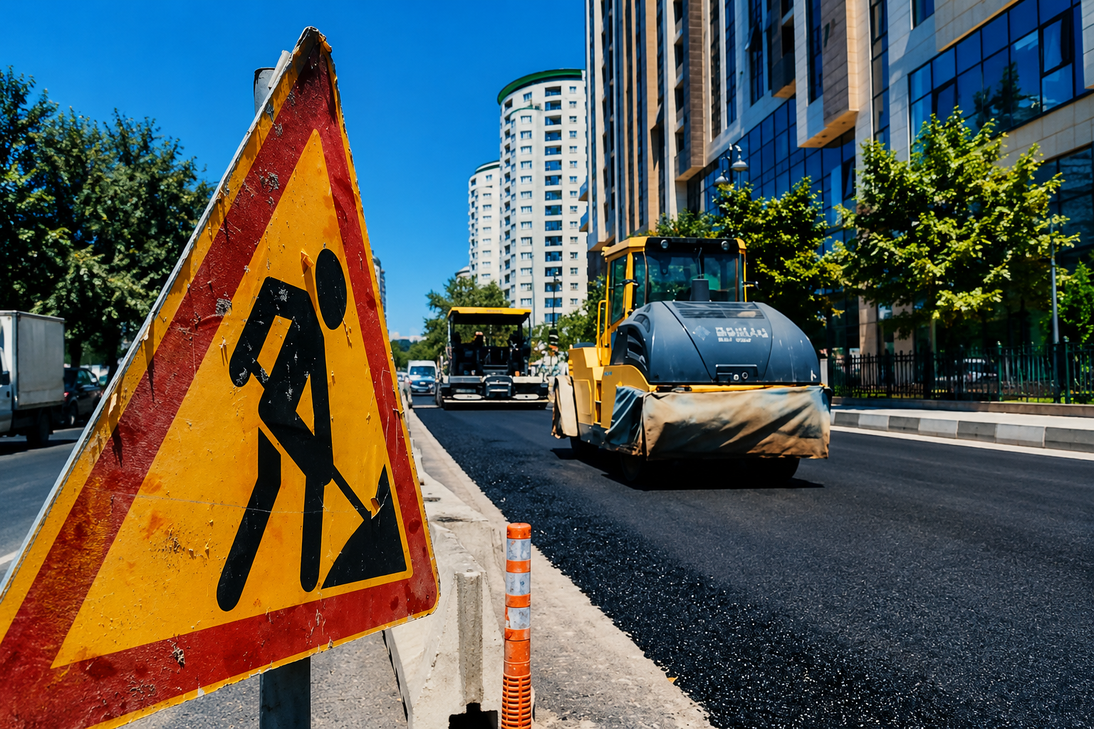 Paytaxtda daha üç yol sahəsi əsaslı təmirdən sonra istifadəyə verilib