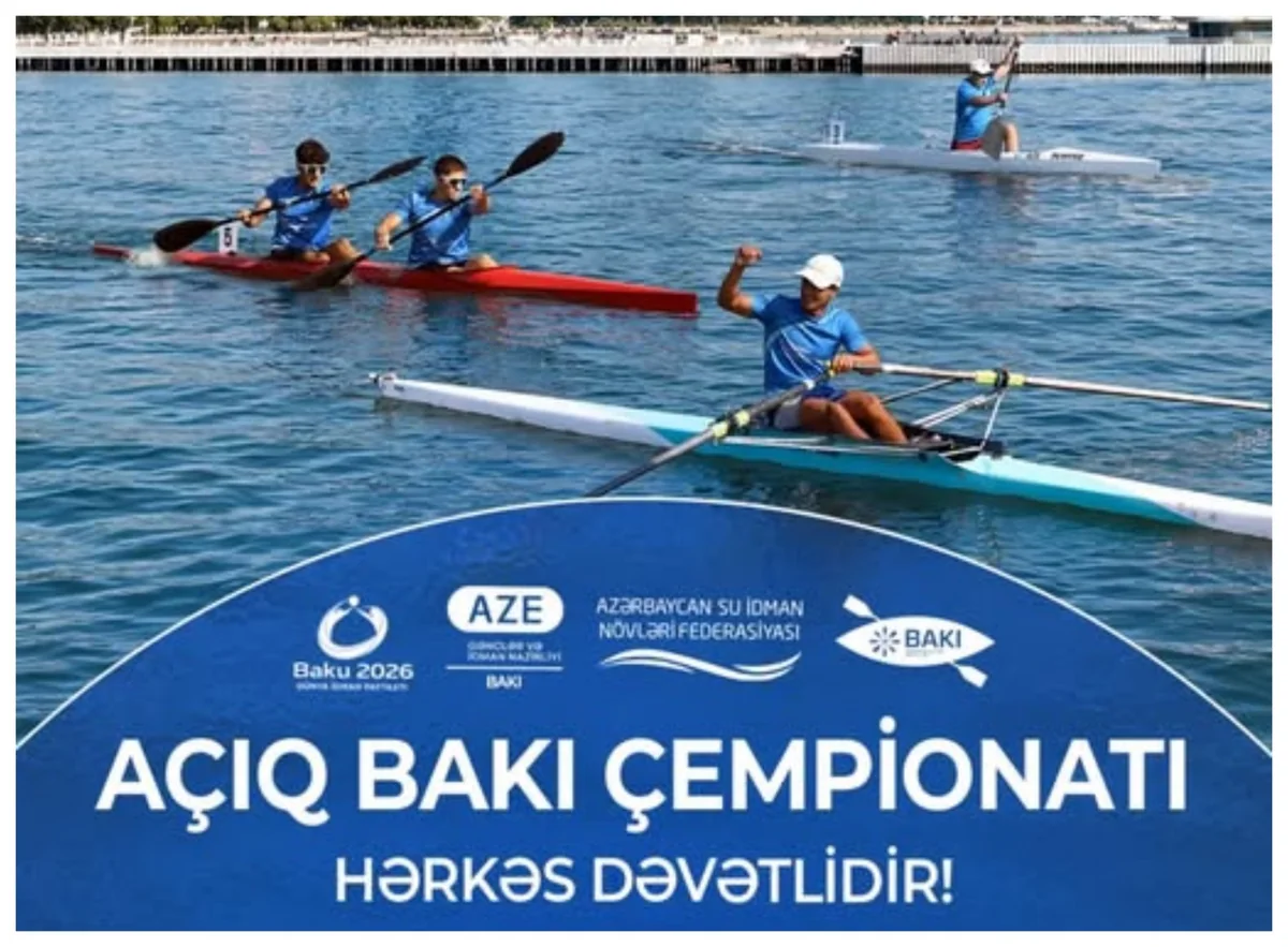 Bakıda avarçəkmə və kanoe üzrə çempionat keçiriləcək