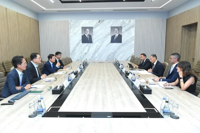 Azərbaycan "Samsung"la Regional Əməliyyat və Rəqəmsal Mərkəzinin yaradılmasını müzakirə edib