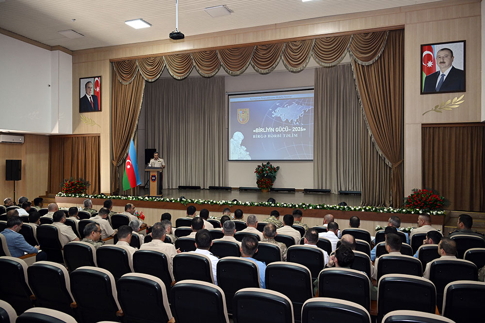 “Birliyin Gücü – 2026” birgə hərbi təlimin planlaşdırma konfransı keçirilib