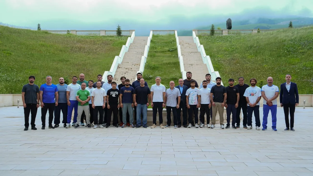 Rəşad Nəbiyev milli cüdoçularla Qusarda görüşüb