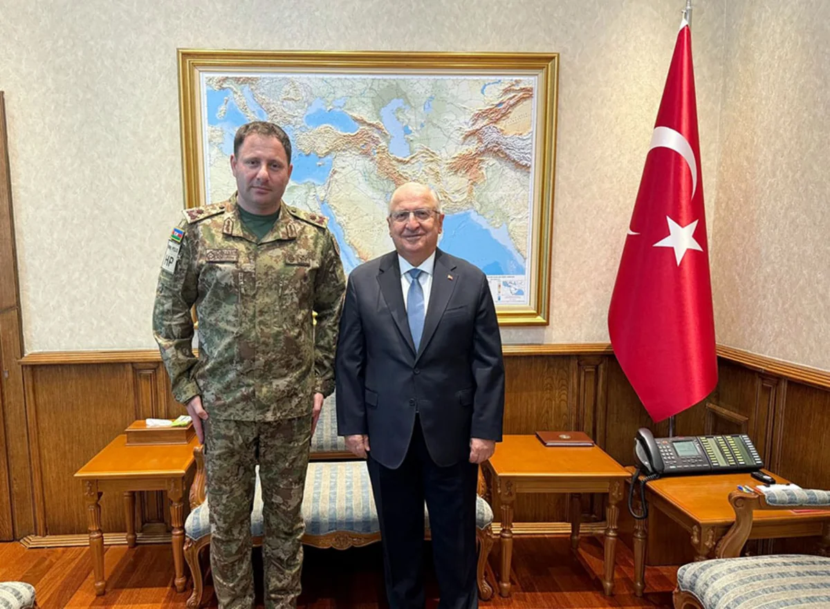 MN-nin Hərbi Polis İdarəsinin nümayəndə heyəti Ankaraya səfər edib