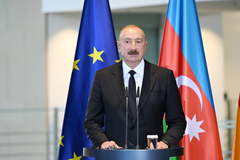 Prezident: Azərbaycan-Almaniya əlaqələri bütövlükdə bölgəmizdə əməkdaşlığa, sülhə töhfəsini verəcək