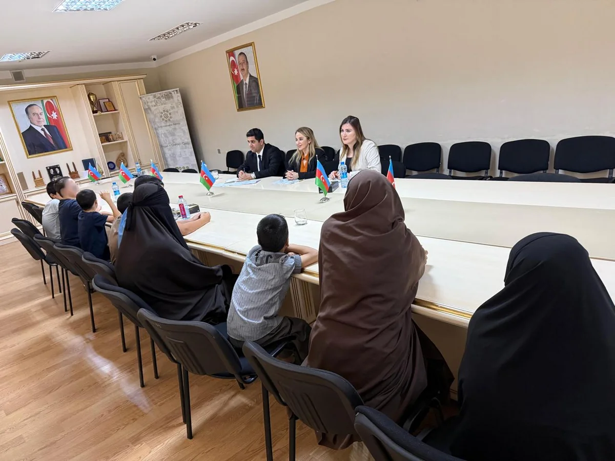 Ombudsman Suriyadan repatriasiya olunan Azərbaycan vətəndaşları ilə görüş keçirib