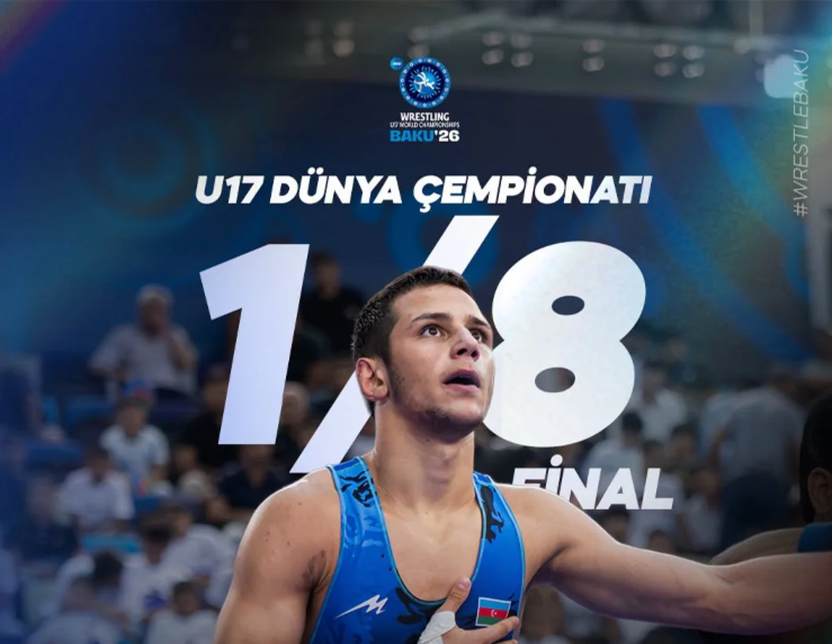 U-17 dünya çempionatı: Nadir Həsənov 1/8 finalda məğlub oldu 